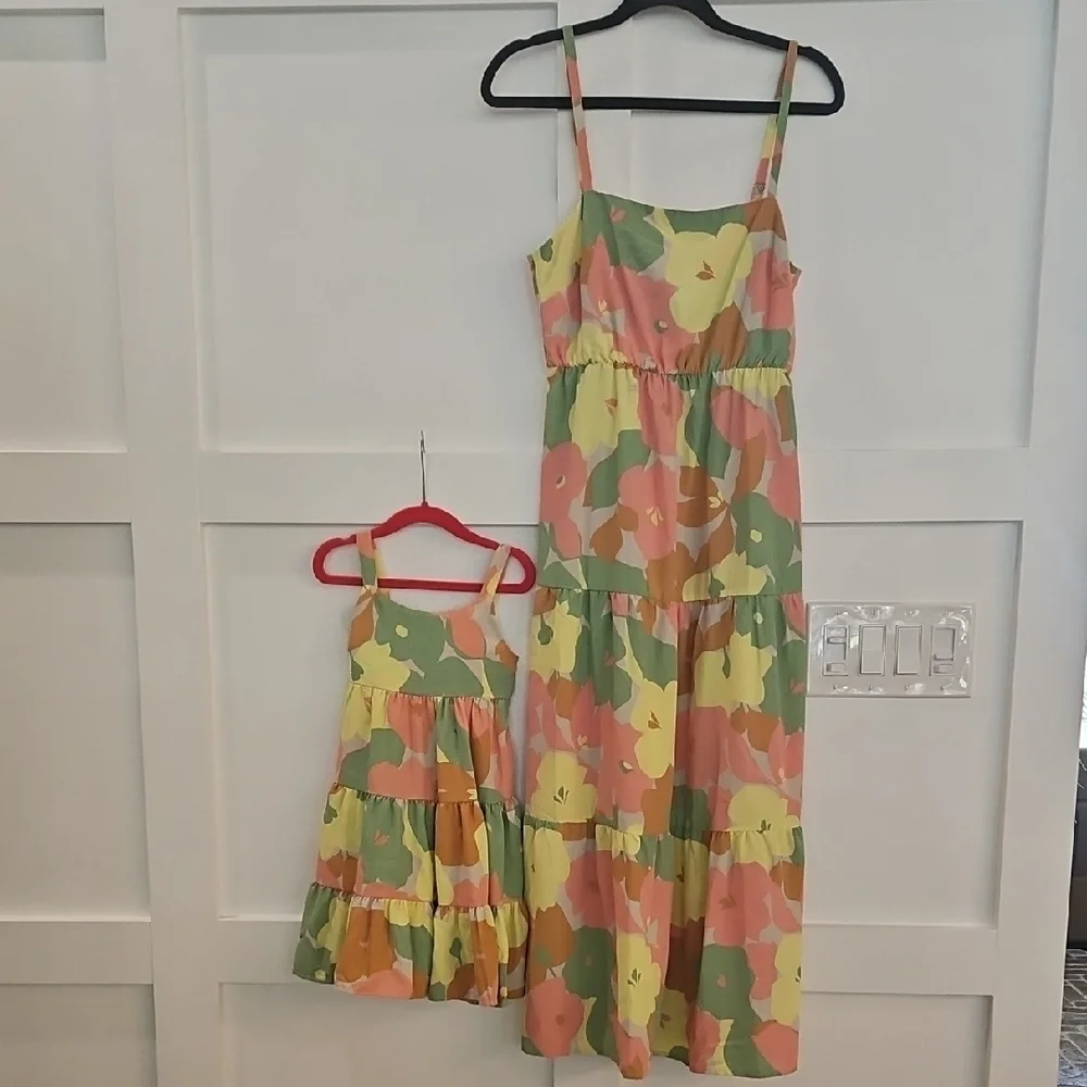 Mommy & Me Floral Dress Set - Multicolor